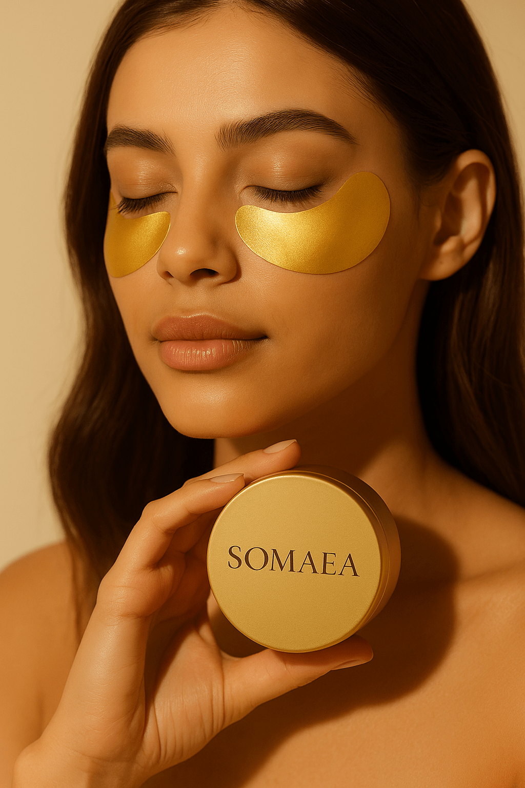 Patchs Contour des Yeux Collagène Bio & Or 24K - Somaea