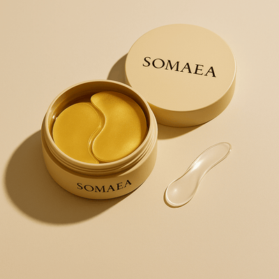 Patchs Contour des Yeux Collagène Bio & Or 24K - Somaea